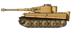 German Late Production Sd. Kfz. 181 PzKpfw VI Tiger I Ausf. E Heavy Tank - "Black 300", schwere Panzerabteilung 505, Kowel, Eastern Front, Summer 1944 [Bonus Maybach HL 230 TRM P45 Engine]