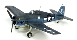 US Navy Grumman F6F-3 Hellcat Fighter - Lt. William C. Moseley, White 9, VF-1 "Firebirds", USS Yorktown (CV-10), June 1944