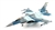 USAF General Dynamics F-16C Block 25 Viper Fighter - "Blue Flanker",  84-1301, 64th Aggressor Squadron, Nellis AFB, Nevada, 2012 [Aggressor Scheme]