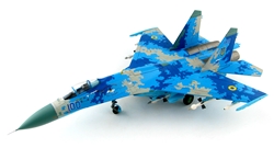 Ukrainian Sukhoi Su-27 "Flanker-B" Multirole Fighter - "Blue 100", 831st Tactical Aviation Brigade, Mirgorod, Ukraine