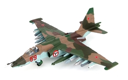 Soviet Sukhoi Su-25 "Frogfoot" Ground Attack Aircraft - "Red 59", 378. OShAP, VVS, 40th Army Air Forces, Bagram AB, Afghanistan, 1986