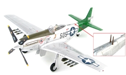 USAAF North American P-51D Mustang Fighter - Captain Abner M. Aust, Jr., 457th Fighter Squadron "Spads", 506th Fighter Group, Iwo Jima, 1945 [Signature Edition]