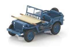 US Willys 1/4 Ton Jeep - USAF Air Police, 1950s