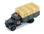 German Opel Blitz Ambulance Truck - Sanitatsabteilung (Medical Detachment), 30.Infanterie Divison, Russia, Autumn 1941