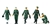 German Officers - Five Figures