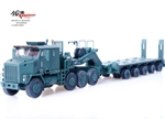 US Oshkosh Defense M1070 Heavy Equipment Transporter with M1000 Semi-Trailer [Army Green]