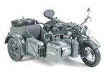 German Zundapp KS750M Motorcycle with Sidecar - Luftwaffe