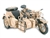 German BMW R75 Motorcycle with Sidecar - Afrika Korps