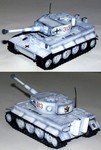 German Sd. Kfz. 181 PzKpfw VI Tiger Ausf. E Heavy Tank in Winter White Camouflage