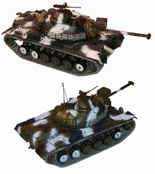 The Motor Pool Collection US M48A3 Patton Medium Tank - Winter Camouflage