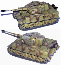German Tiger I Ausf. E Heavy Tank - Obersturmbanfuhrer Otto Carius, 217, schwere Panzerabteilung 502, Malinava, Russia, 1944
