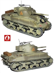 M4A3 Sherman Medium Tank - British 7th Armoured The Desert Rats