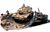 USMC M60 A1 Patton Medium Tank with Reactive Armor Diorama: 4th Marine Division, Kuwait, 1991