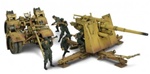 German 88mm Flak 36/37 Anti-Aircraft Gun with Trailer - Unidentified Unit, Normandy, 1944 [D-Day Commemorative Packaging]