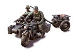German Zundapp KS 750 Motorcycle with Sidecar - 14.Panzer Division, Eastern Front, 1943