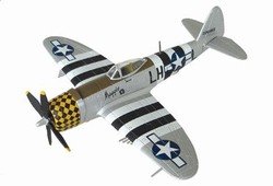 USAAF Republic P-47D-25 Thunderbolt Fighter - 1st Lt. Kenneth Chetwood, "Maggie", 350th Fighter Squadron, 353rd Fighter Group, Suffolk, June 1944