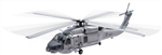 US Navy Sikorsky SH-60F Oceanhawk Helicopter - S-70B-4, CVW-3, HS-7 "Dusty Dogs," USS Enterprise (CVN-65)