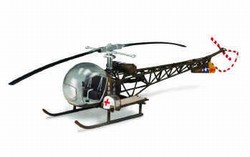 US Army Bell H-13 MedEvac Helicopter - 46th Surgical Hospital MASH, Korea, 1951