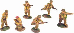 WWII British Paratrooper 6-Figure Set - Normandy, 1944