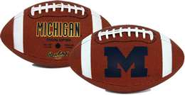 University of Michigan Wolverines  Rawlings Game Time Full Size Football Team Logo