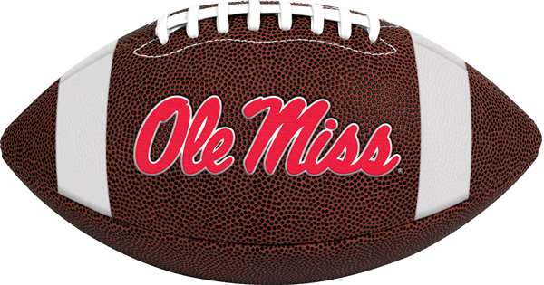 University of Mississippi Rebels Rawlings Game Time Full Size Football Team Logo