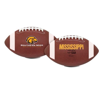 University of Southern Mississippi Eagles Rawlings Game Time Full Size Football Team Logo