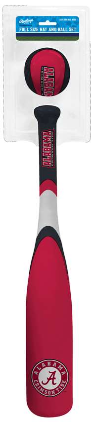 University of Alabama Crimson Tide Grand Slam Softee Baseball Bat and Ball Set