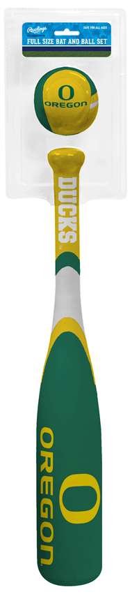 University of Oregon Ducks Grand Slam Softee Baseball Bat and Ball Set