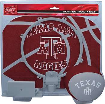 Texas A&M  Aggies Slam Dunk Indoor Basketball Hoop Set Over The Door