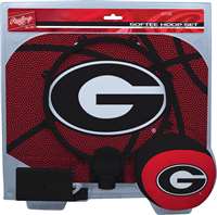 University of Georgia Bulldogs Slam Dunk Softee Indoor Hoop Set