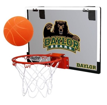 Baylor University Bears Indoor Basketball Goal Hoop Set Game