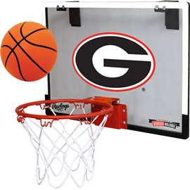 University of Georgia Bulldogs Indoor Basketball Goal Hoop Set Game