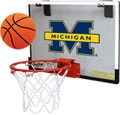 University of Michigan Wolverines Indoor Basketball Goal Hoop Set Game