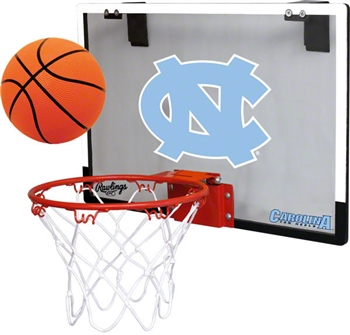 University of North Carolina Tar Heels Indoor Basketball Goal Hoop Set Game