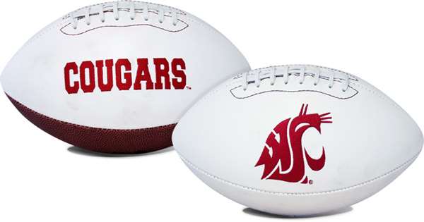 Washington State University Cougars Signature Series Autograph Full Size Rawlings Football