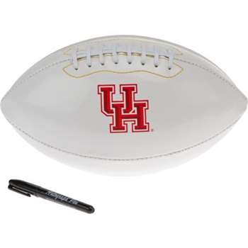 University of Houston Cougars Signature Series Autograph Full Size Rawlings Football