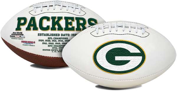 NFL Green Bay Packers "Signature Series" Football Full Size Football 