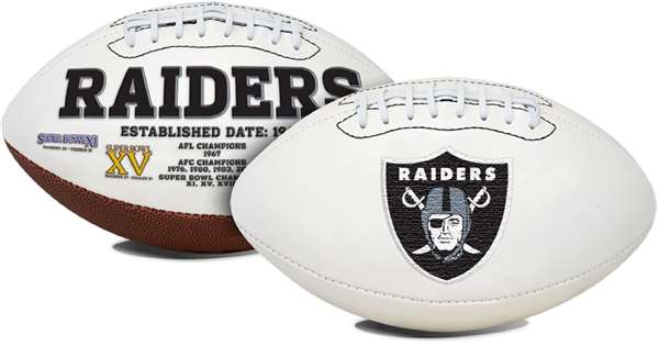 NFL Oakland Raiders "Signature Series" Football Full Size Football 