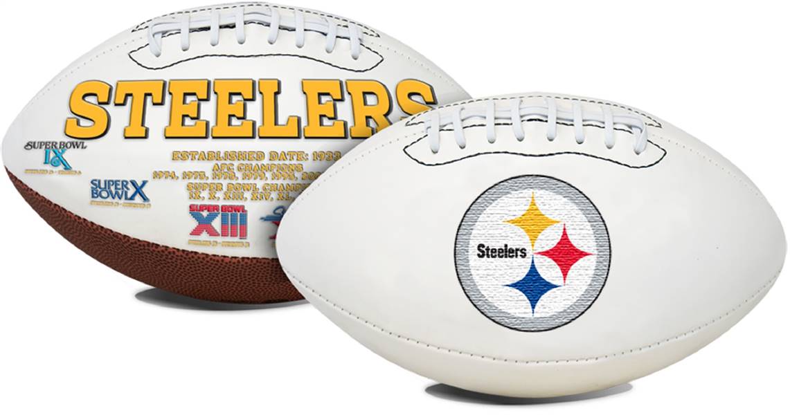 NFL Pittsburgh Steelers "Signature Series" Football Full Size Football 
