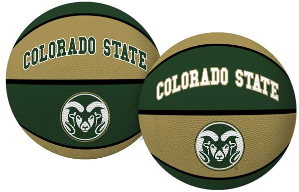 Colorado State University Rams Alley Oop Youth-Size Rubber Basketball