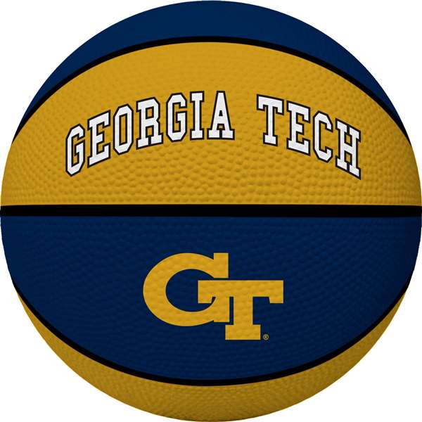 Georgia Tech Yellow Jackets Alley Oop Youth-Size Rubber Basketball