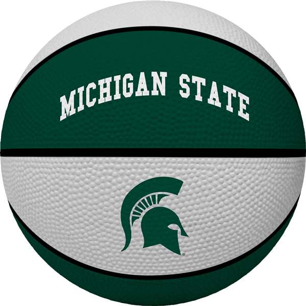 Michigan State University Spartans Alley Oop Youth-Size Rubber Basketball