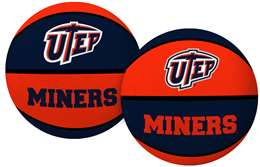 UTEP Miners Alley Oop Youth-Size Rubber Basketball