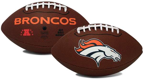 Denver Broncos Game Time Full Size Football