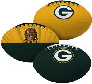 Green Bay Packers  3rd Down 3 Ball Softee Mini Football Set