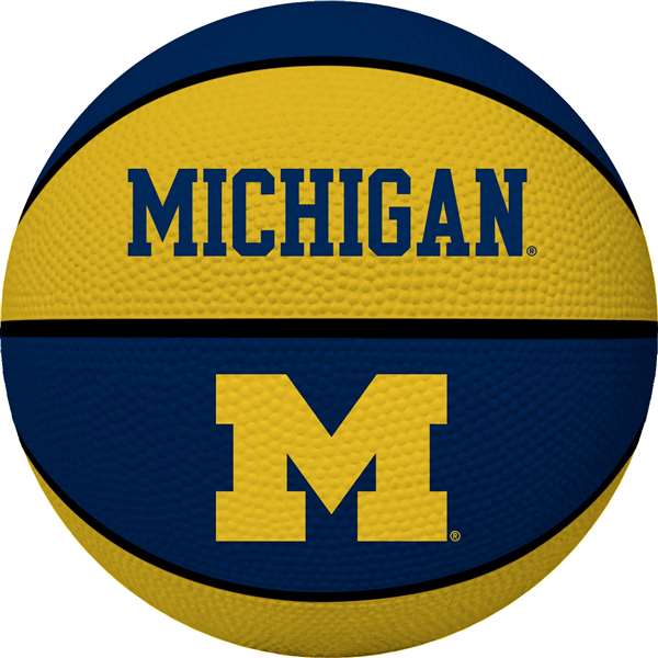 University of Michigan Wolverines Full Size Crossover Basketball - Rawlings