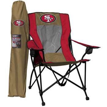 San Francisco 49ers High Back Folding Chair - Rawlings  