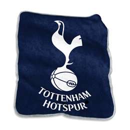Tottenham Soccer 26 Raschel Throw Fleece Blanket