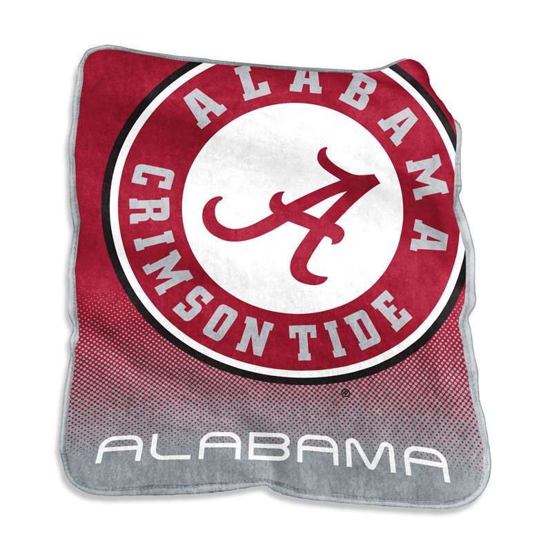 University of Alabama Crimson Tide Raschel Throw Blanket - 50 X 60 in.