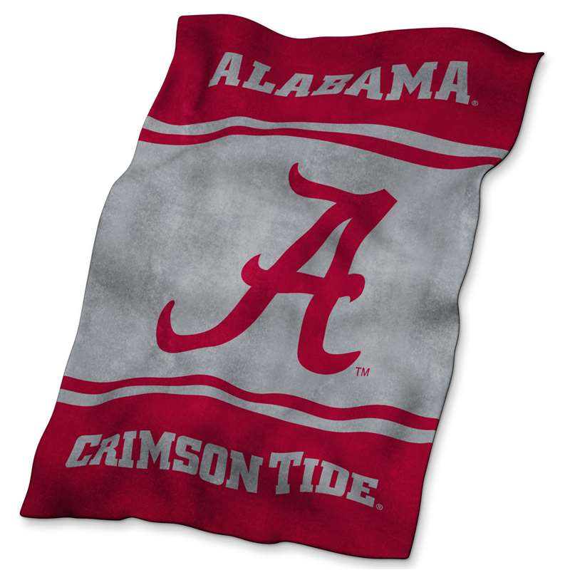 University of Alabama Crimson Tide UltraSoft Blanket 84 x 54 inches